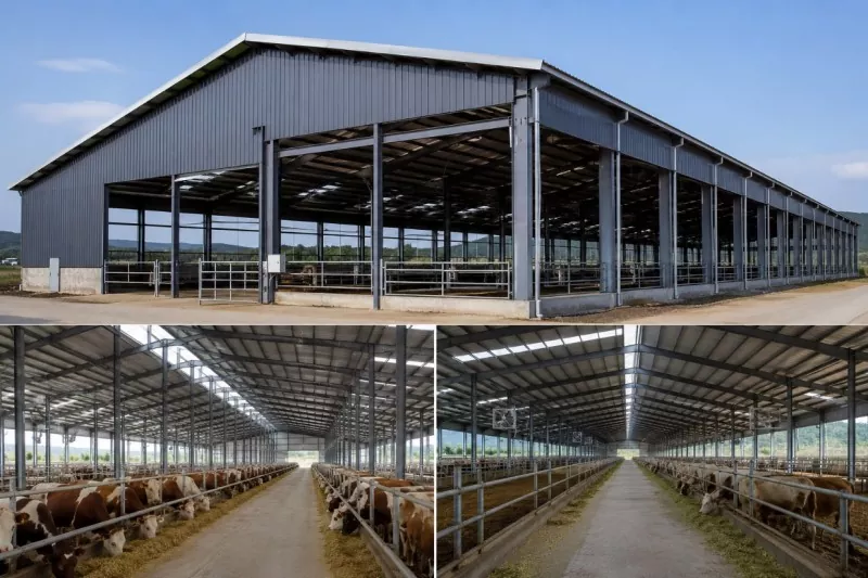Perchè sò più Investitori chì sceglienu Steel Frame Cattle Farm Construction?