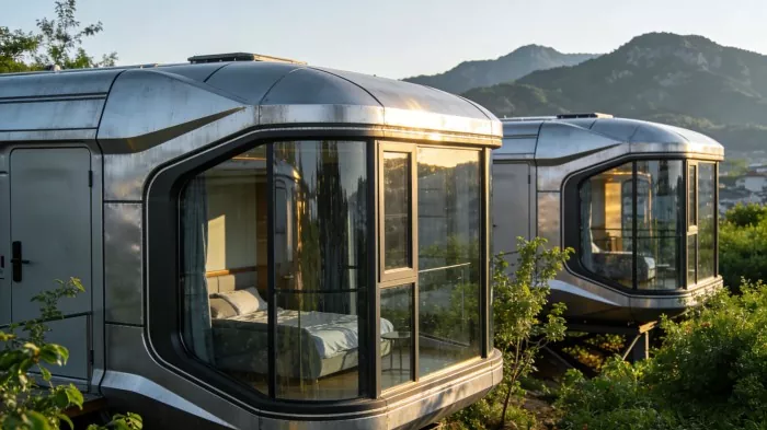 Perchè a Casa di Capsula Spaziale Prefabbricata hè a Scelta megliu per i Campeggi Outdoor?