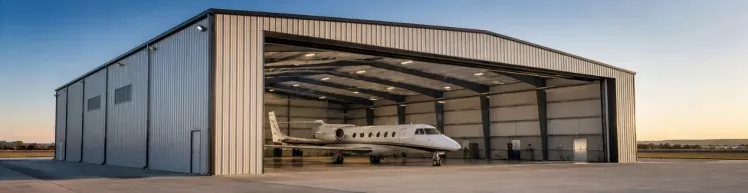 Cumu sceglite a struttura d'acciaio ghjusta a custruzzione di Hangar Privatu per u vostru Aviò?