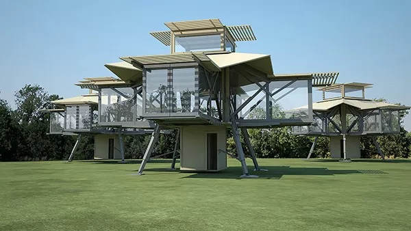 Extendable Container House