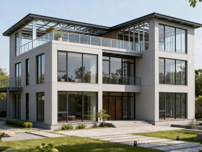 Casa di Struttura d'Acciaio Leggera Multi-Storia