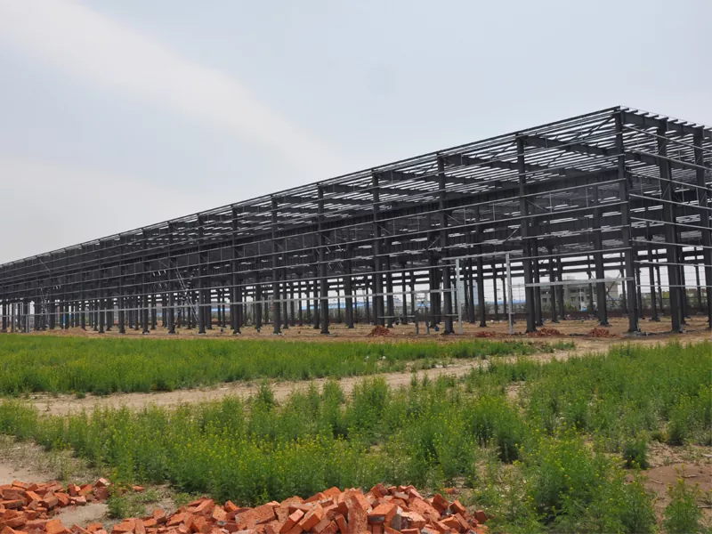 Edificiu Prefabbricatu di Magazzinu di Metallu in Acciaio