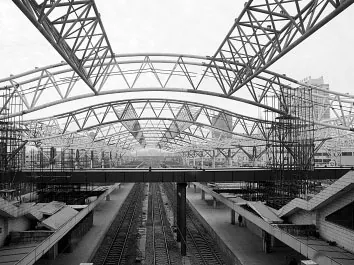 Prefabbricate Strutture d'Acciaio Luce Stazione Ferroviaria