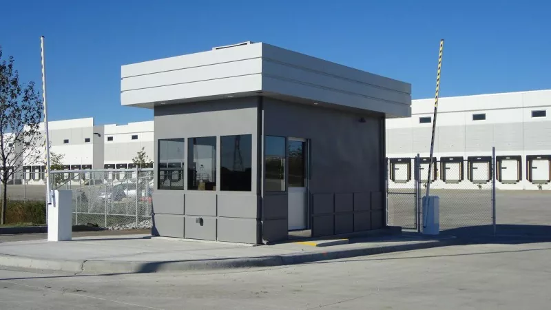 Guardhouse mobile prefabbricata