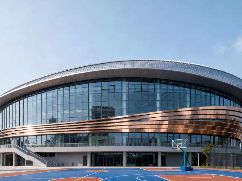 Campo di basket di struttura in acciaio prefabbricata