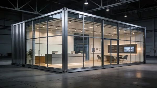 Sala d'Esposizione di Strutture d'Acciaio Prefabbricate