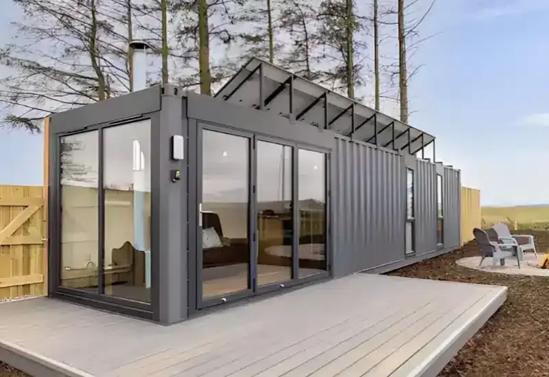 Custruzzione d'acciaio di Casa di Container à unità unica