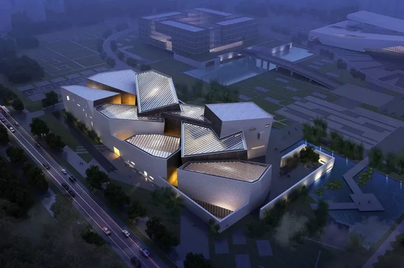 Edificiu di u Museu d'Arte di Steel Frame