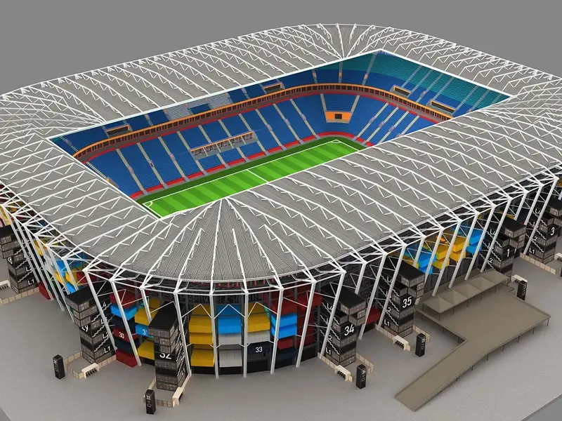 Stadiu assemblatu modulare di struttura in acciaio