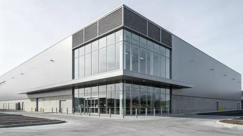 Supermercatu di magazzinu di cornice d'acciaio