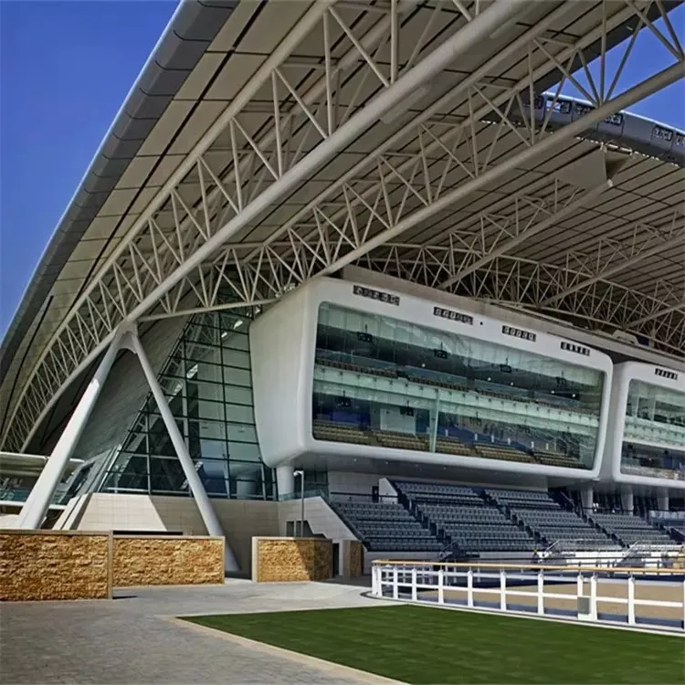 Stadiu Adoptatu di Steel Pipe Truss