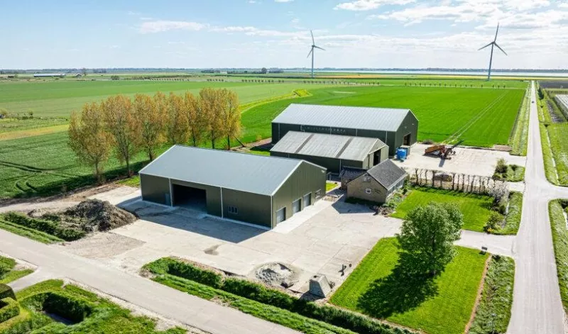 Strutture d'acciaio Custruzzione di l'impianto di trasfurmazioni agriculi