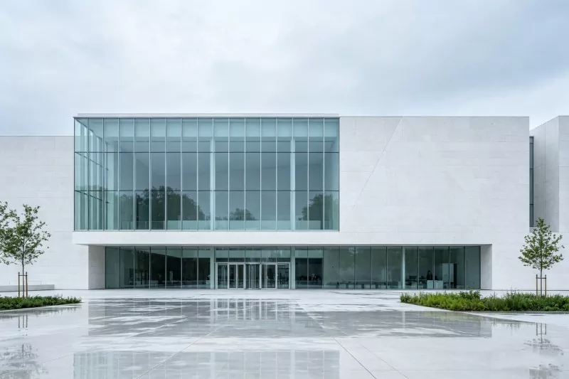 Sala di Esposizione d'Arte di Strutture in Acciaio