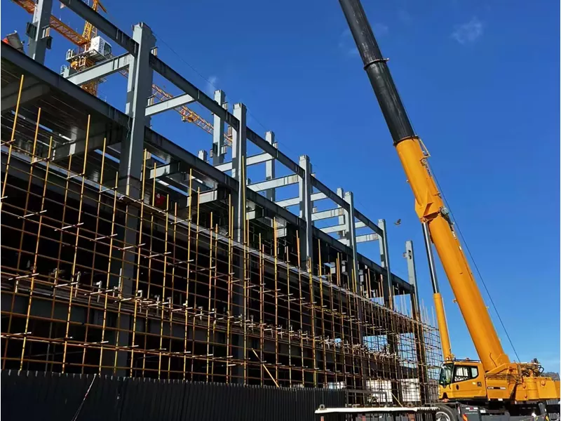 Edificiu di struttura in acciaio per l'Hospital