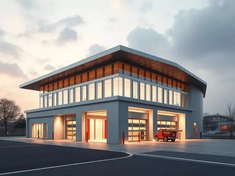 Stazione di Fire Structure Steel
