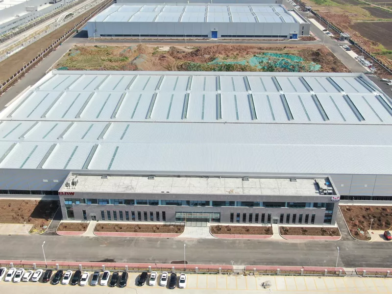 Edificiu di magazzinu di struttura in acciaio