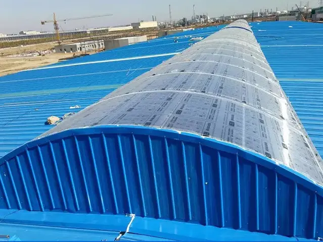 Edificiu di u Sistema di Ventilazione d'Acciaio